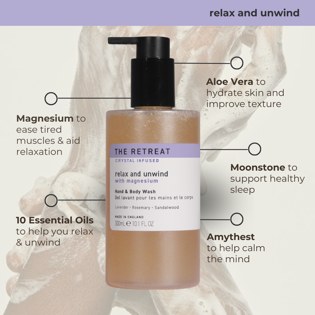 Relax and Unwind Hand & Body Wash with Magnesium