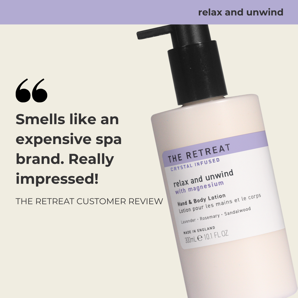 Relax and Unwind Hand & Body Lotion with Magnesium